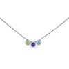 9139 - 5mm Round Bezel Pendant, 14kt