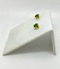 Yellow Gold-filled 5mm Chrome Diopside Stud Earrings