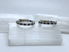 14kt Sapphire and Diamond Huggie Earrings