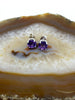 14kt Amethyst Stud Earrings