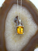 10kt Citrine & Diamond Accent Pendant
