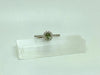 14kt Natural Alexandrite and Diamond Halo Ring