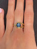 14kt London Blue Topaz & Diamond Accent Ring