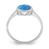 Opal Sterling Silver Ring