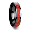 NOVA Black Ceramic Wedding Band
