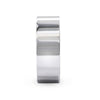 ARGENT Silver Polished Finish Flat Style Wedding Band