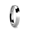 SHOGUN Knife Edge Tungsten Wedding Band