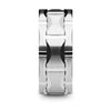 KANYE Tungsten Carbide Band with Moon Grooves